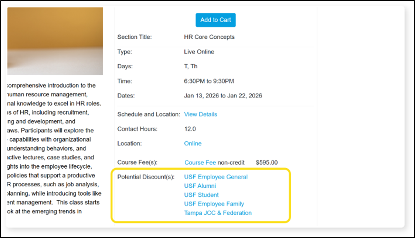 registration system screenshot