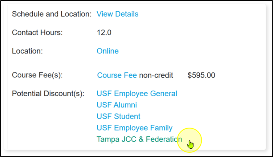 registration system screenshot