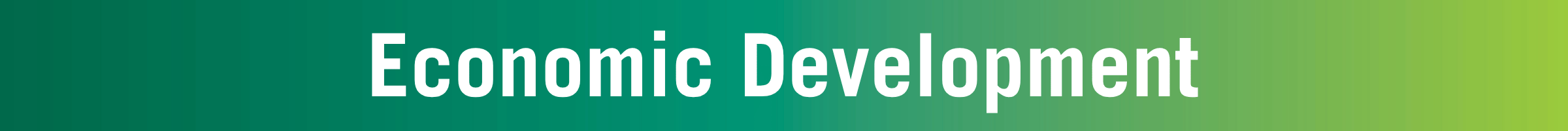 Economic Development